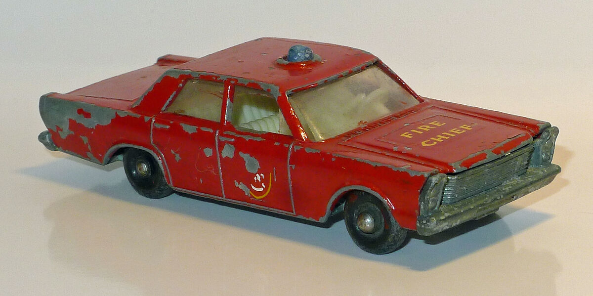 Matchbox ford galaxie police car on sale