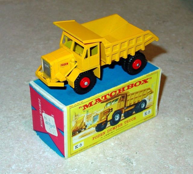 Foden Dumper Truck (K-5) | Matchbox Cars Wiki | Fandom