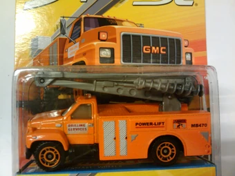 matchbox gmc bucket truck