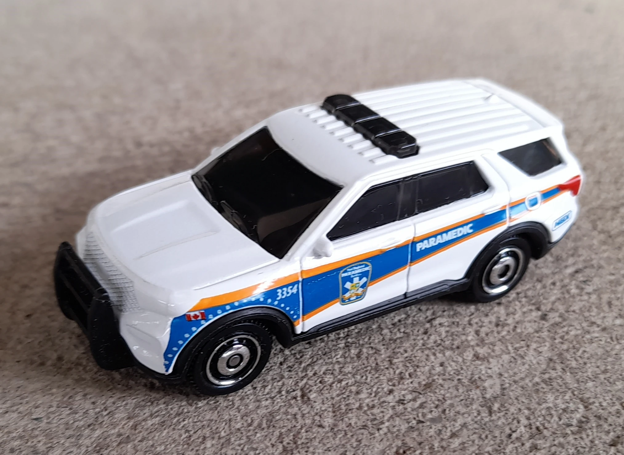 Diecast Police Car Matchbox Ford Police Interceptor Utility