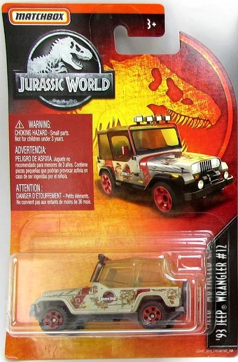 jurassic world matchbox 2019