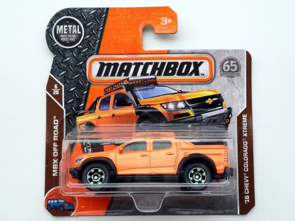 Matchbox chevy colorado sales