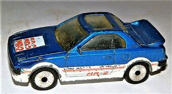 toyota mr2 matchbox