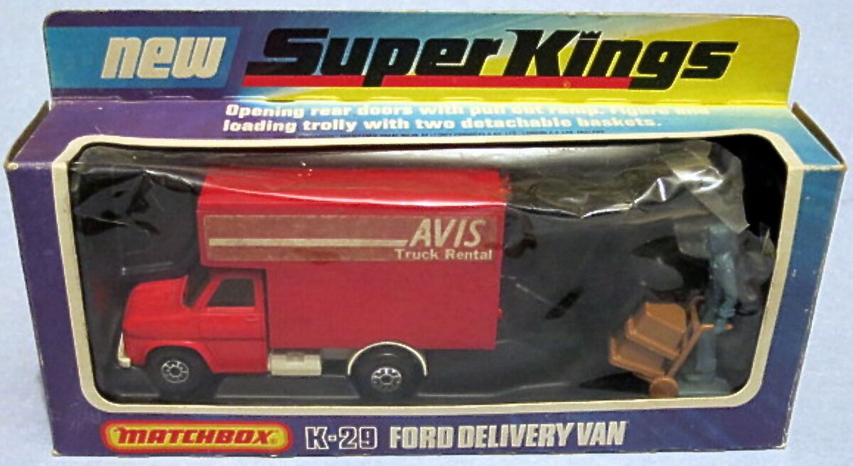 【大特価!!】 Van Delivery Ford (K-29) Fandom | Wiki Cars Matchbox | ディンキー