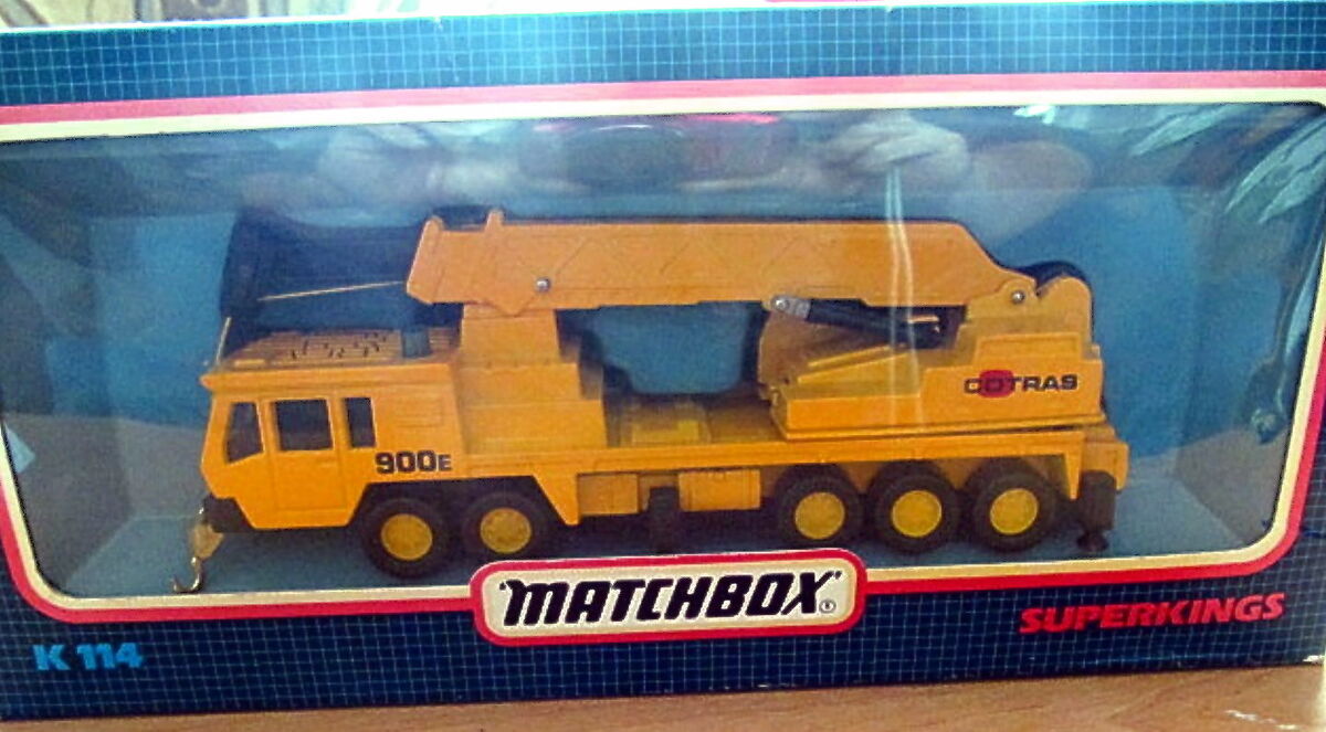 Mobile Crane (K-114) | Matchbox Cars Wiki | Fandom