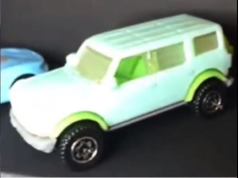 ford bronco matchbox car