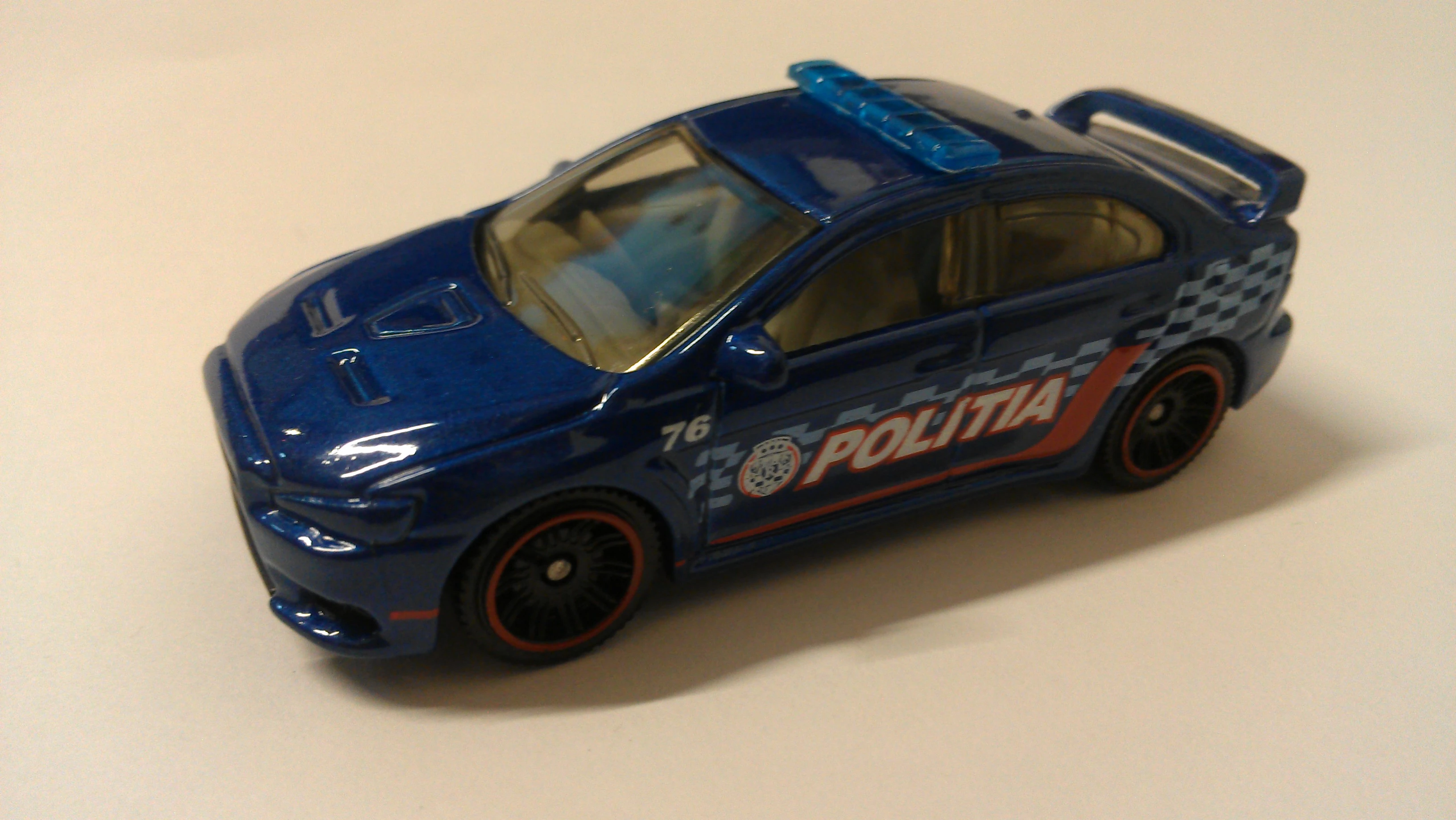 Mitsubishi Lancer Evolution X Police (2010) | Matchbox Cars Wiki