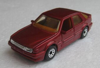 saab matchbox car