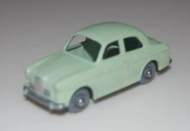 ミニカー MATCHBOX No.57 Walseley 1500 1958 Matchbox Lesney Moko Green 57 WOLSELEY 1500 GRAY WHEELS