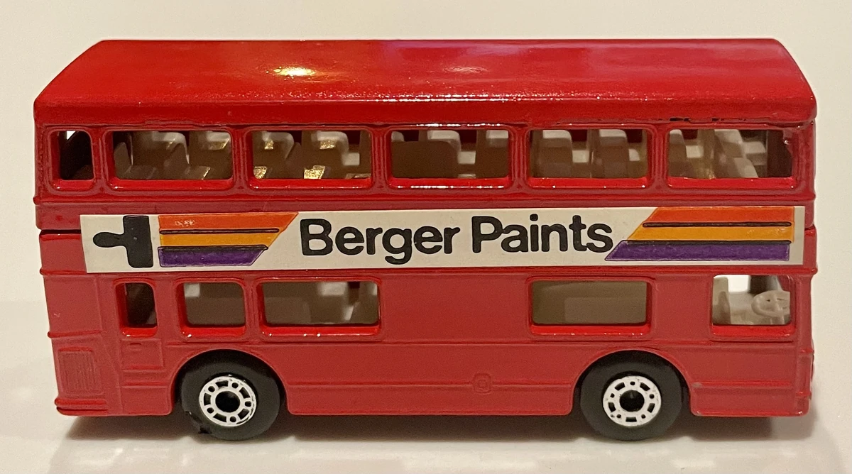 MATCHBOX No.5 LONDON BUS タイヤsilver 座席無し MATCHBOX No.5