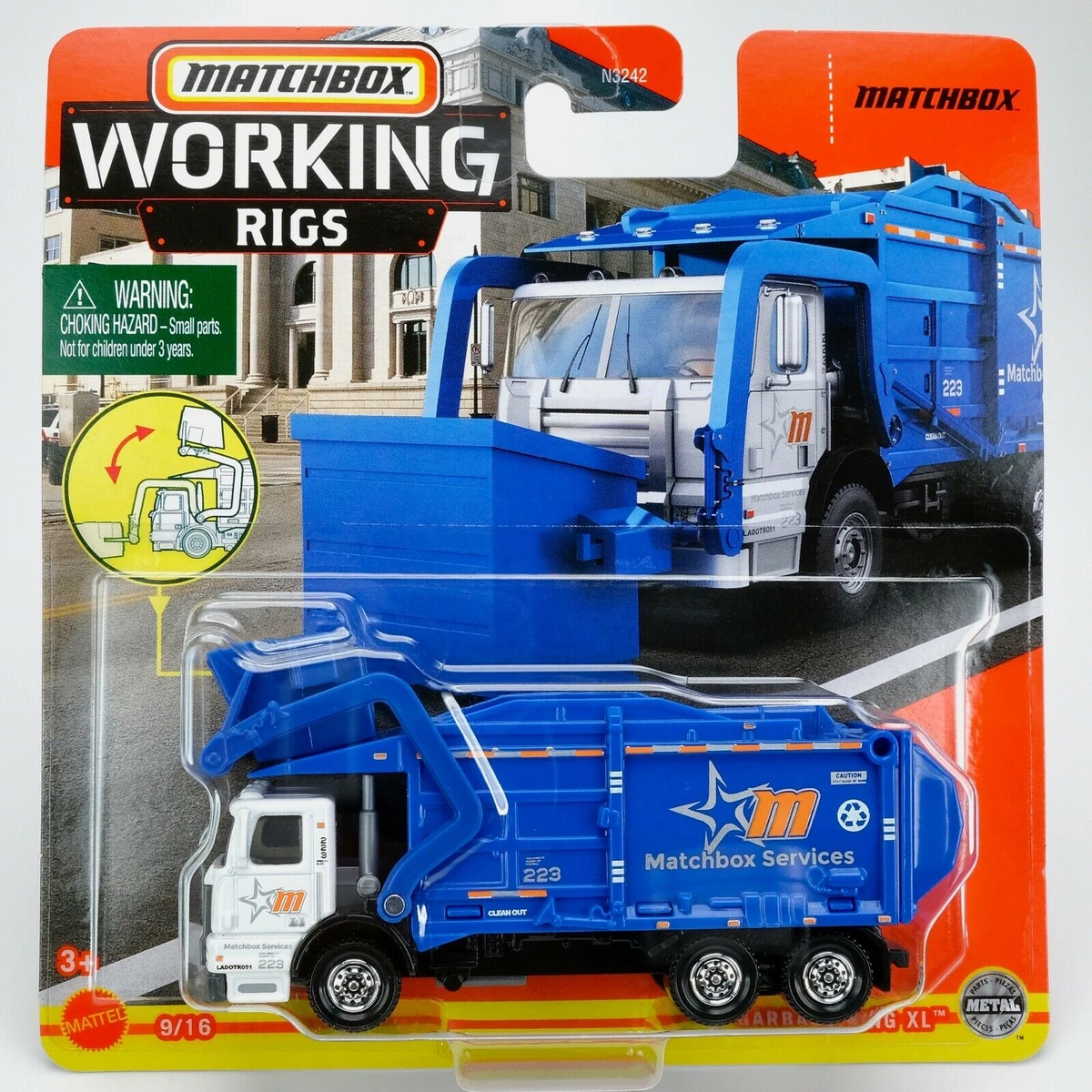 Garbage King XL (RW051) Matchbox Cars Wiki Fandom
