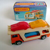 matchbox bedford car transporter