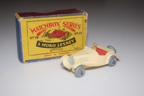 （1830）　MATCHBOX　No.19　MG A　スポーツカー 1830） MATCHBOX No.19 MG A スポーツカー