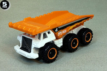 matchbox wrecking ball dump truck