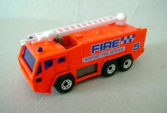 matchbox airport fire truck
