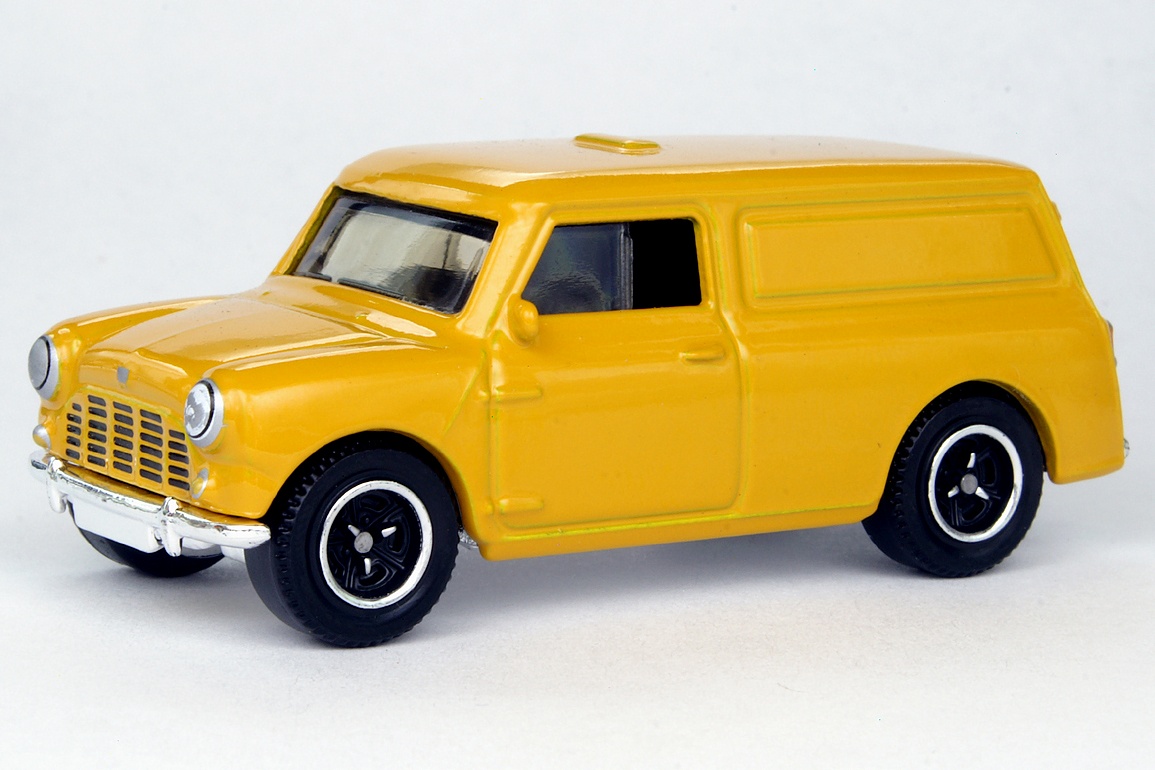 MOC Austin Mini Van BROWN 1965 2018 Matchbox #27 MATCHBOX CONFECTIONER'S 