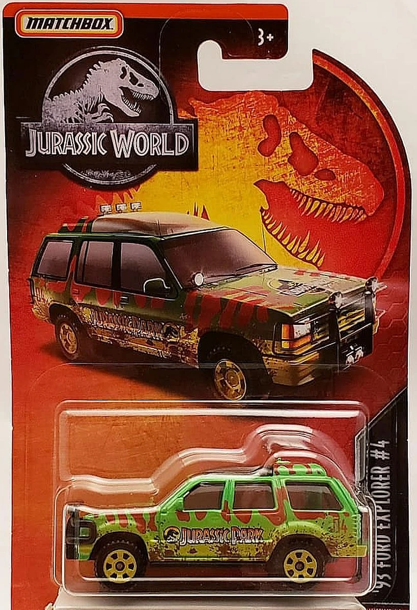 Cars, Trucks & Vans Toys & Hobbies Lot of 6 Matchbox Jurassic Park