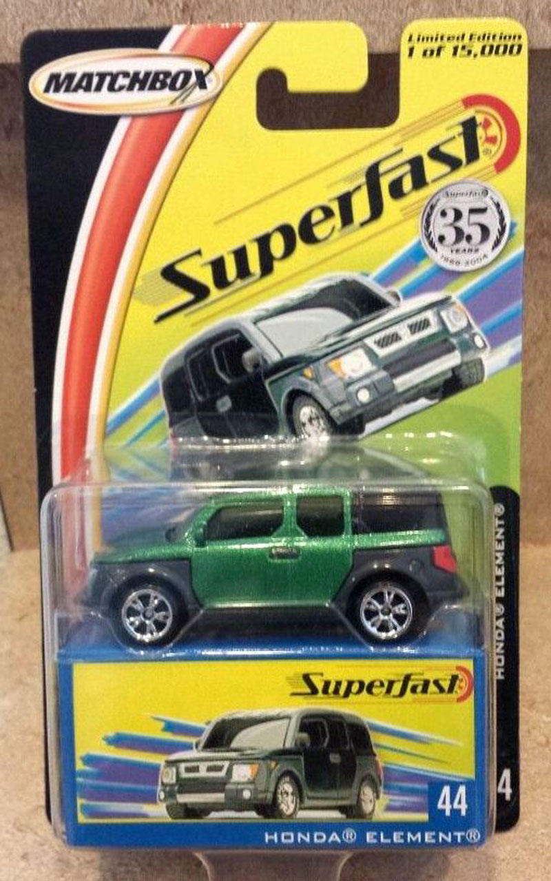 Matchbox honda element outlet