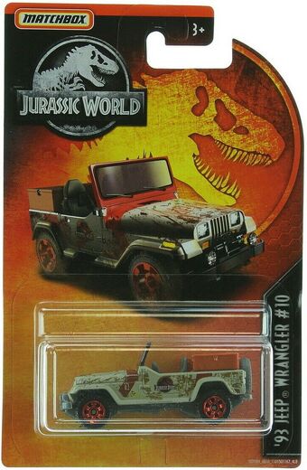 matchbox jurassic jeep