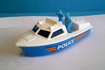 matchbox police boat