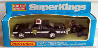 MATCHBOX K 78 POLICE SUPER KINGS MADE IN ENGLAND