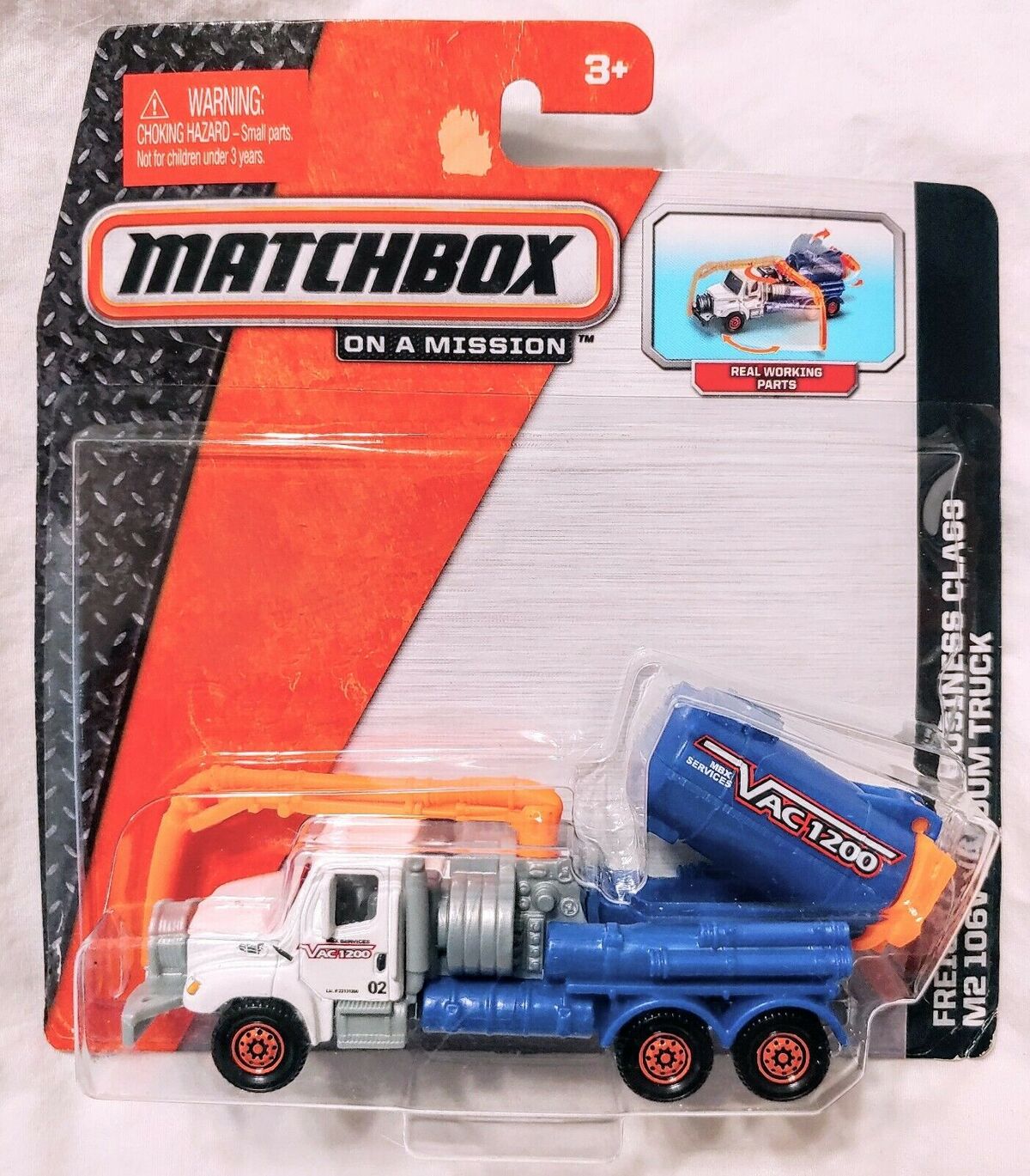 Freightliner Business Class M2 106 Vacuum Truck (RW029) | Matchbox