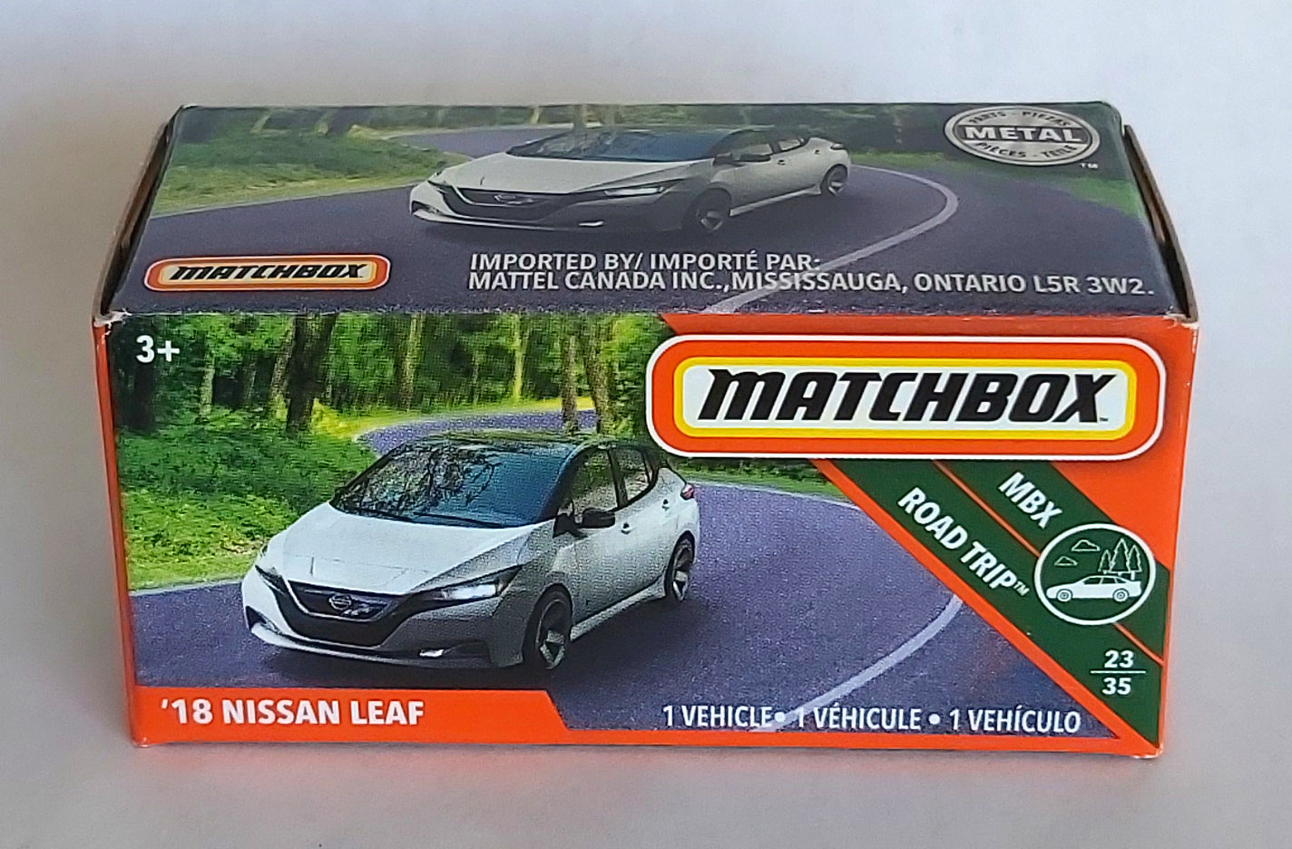 matchbox nissan leaf