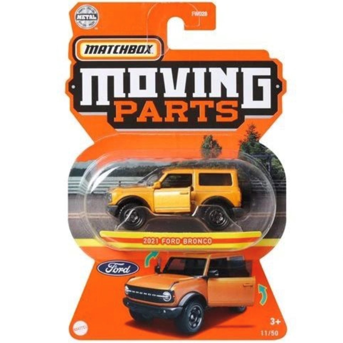 44台　2022 FORD BRONCO SPORT　マッチボックス　ブロンコ Amazon.com: Matchbox 2022 Ford Bronco Sport [Red], 87/125, 1