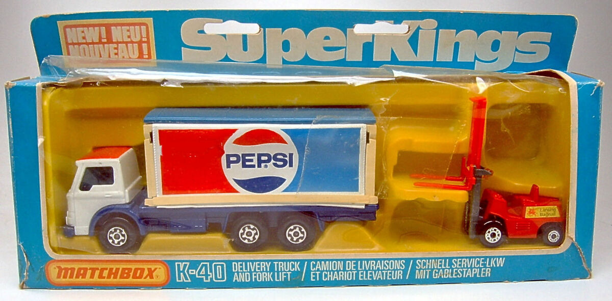 Delivery Truck and Fork Lift (K-40) | Matchbox Cars Wiki