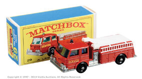 Fire Pumper Truck (29-C) | Matchbox Cars Wiki | Fandom