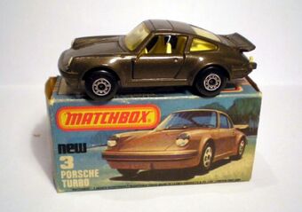 matchbox no 3 porsche turbo