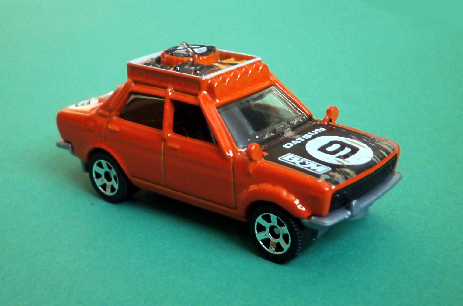 70 datsun 510 rally matchbox