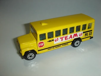 matchbox 1985 school bus