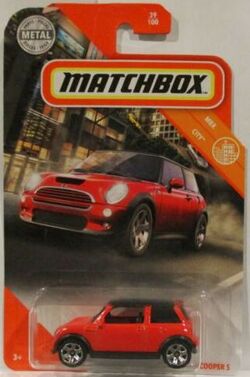 Matchbox Mini Cooper S Red 2002 Edition Hero City Collection