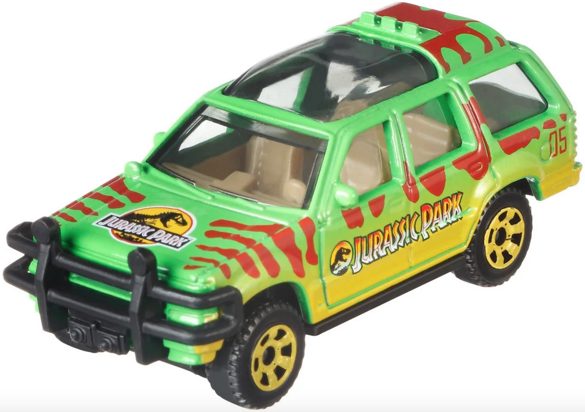 Jurassic World 93 FORD EXPLORER #4 Matchbox Jurassic Park