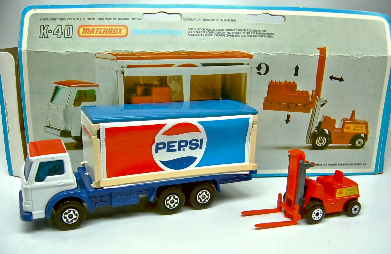 toy pepsi delivery truck