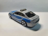 2022 version of BMW M5 Police Matchbox