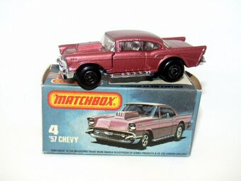 matchbox superfast 57 chevy 1979