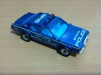 matchbox ford ltd police car 1987