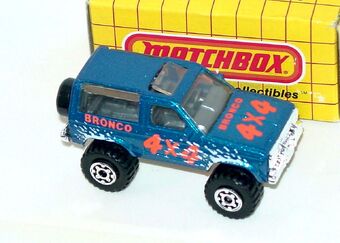 matchbox ford bronco ii 1987