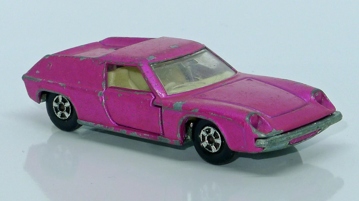 【ヴィンテージ ミニカー】Matchbox「LOTUS EUROPA」 Matchbox No. 5 1969 Lotus Europa With Nice Original Box By