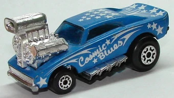 1972 cosmic blues matchbox car