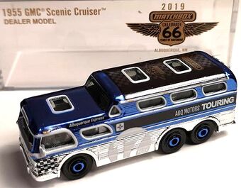 1955 gmc scenicruiser matchbox