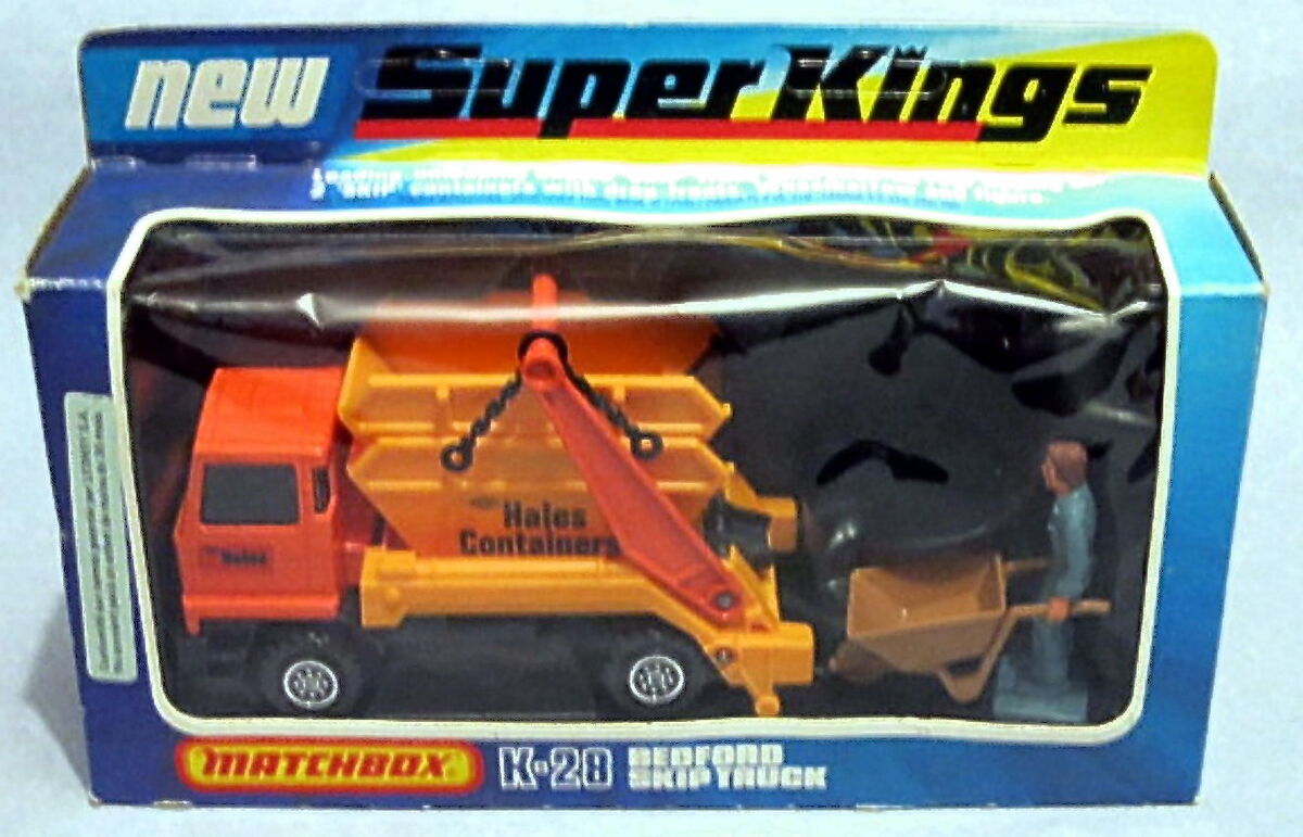 Skip Truck Bedford (K-28) | Matchbox Cars Wiki | Fandom