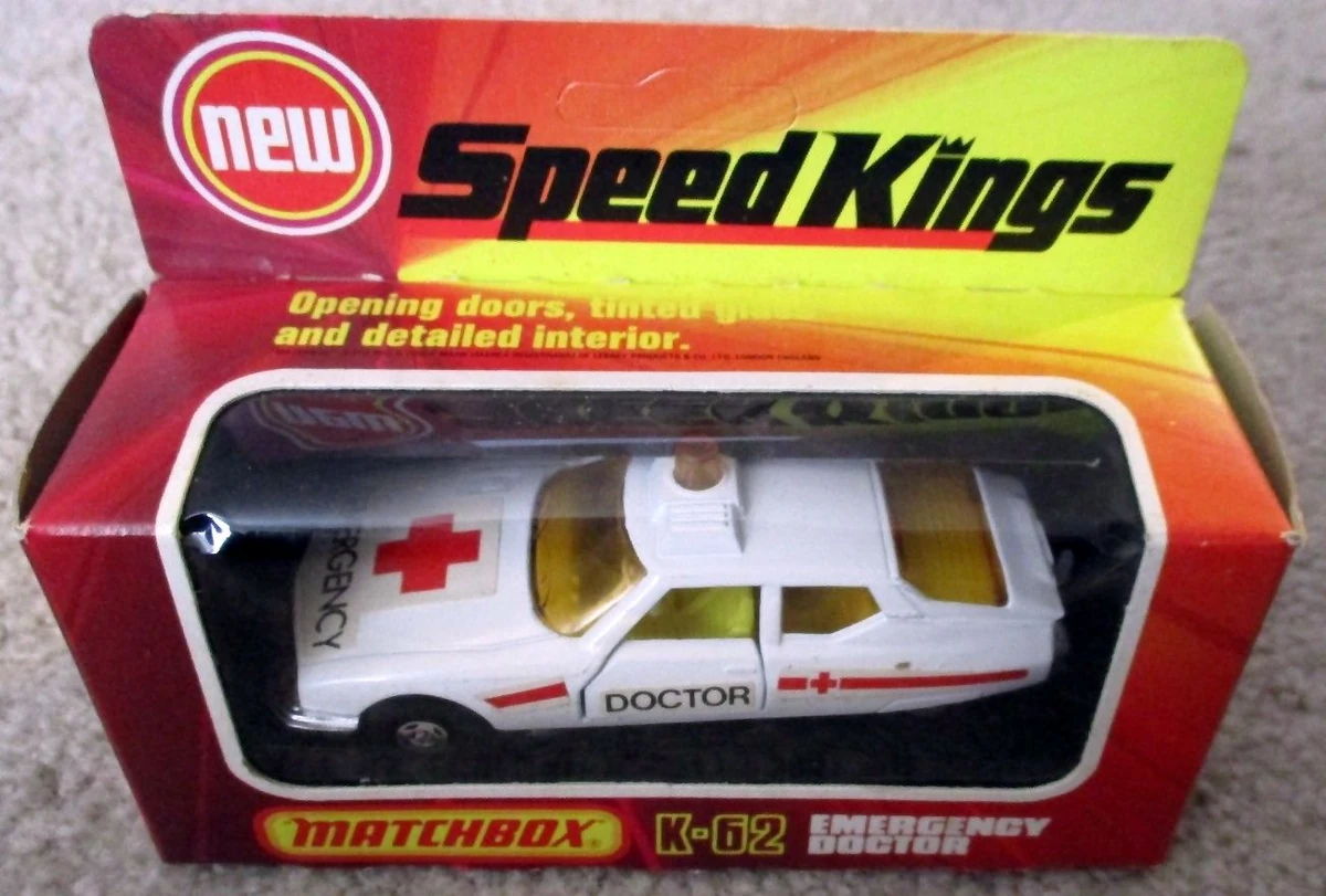 Doctor's Emergency Car (K-62) | Matchbox Cars Wiki | Fandom