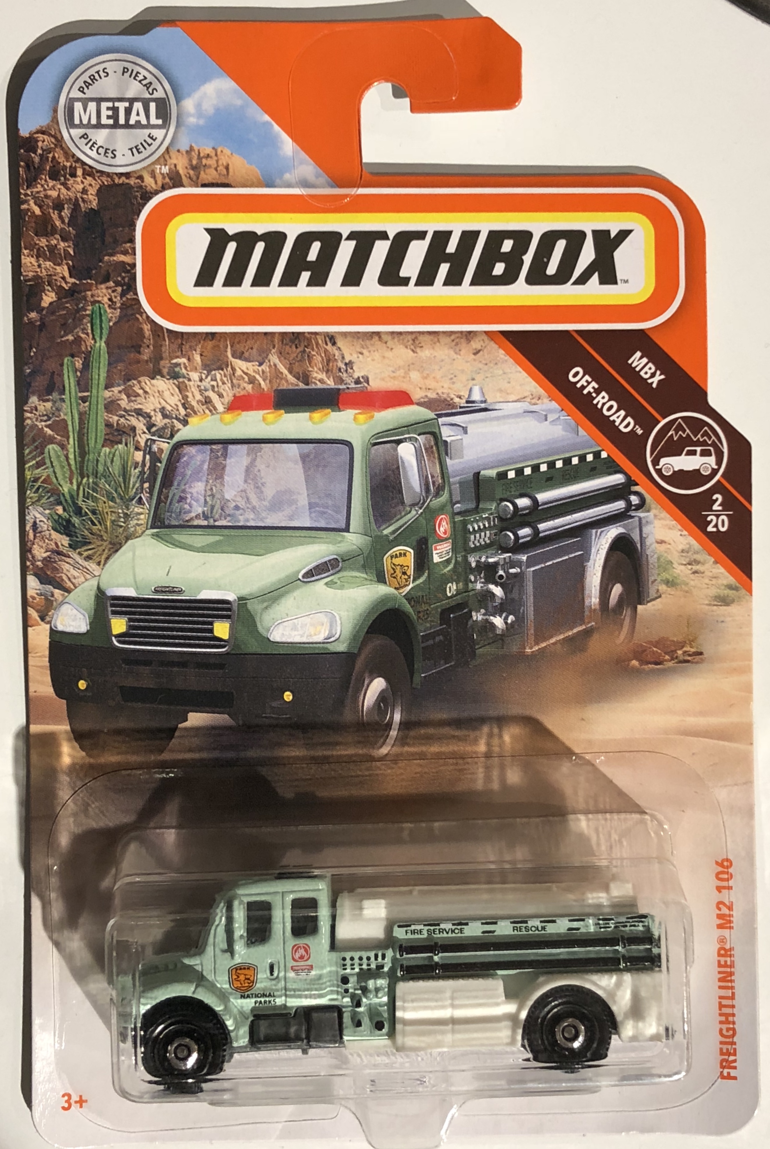 MBX CITY MBX #34/100 HTF Details about   2020 MATCHBOX WHITE FREIGHTLINER M2 106 FIRE TRUCK 