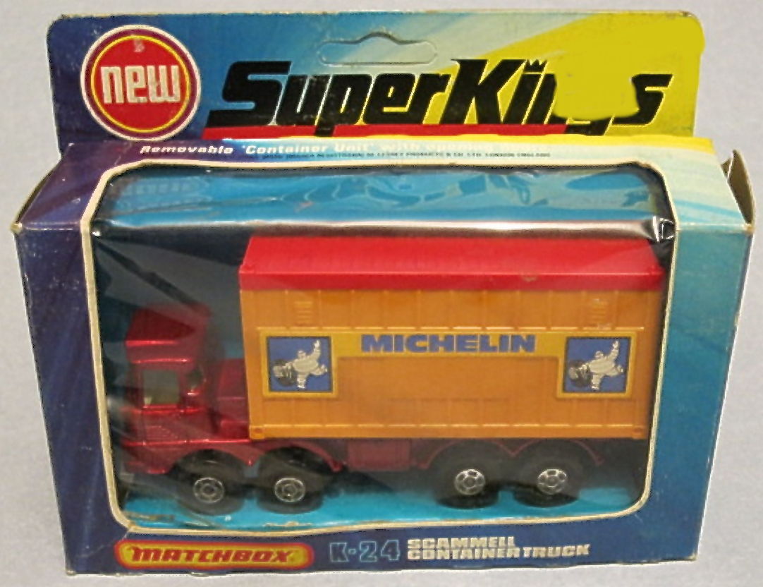 Scammell Container Truck (K-24) | Matchbox Cars Wiki | Fandom