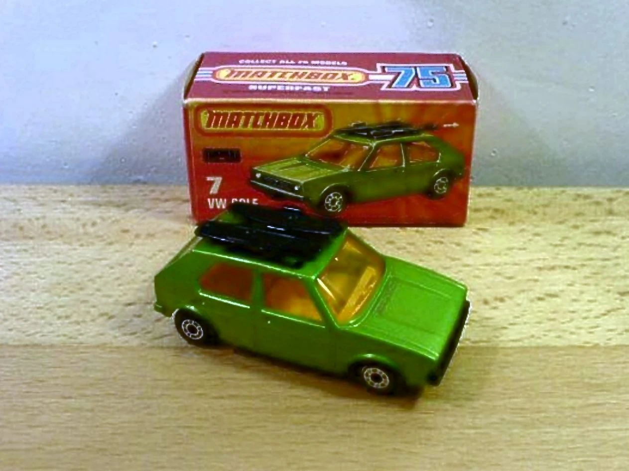 matchbox volkswagen golf