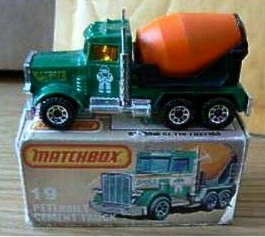 Matchbox 1981 peterbilt cement mixer clearance