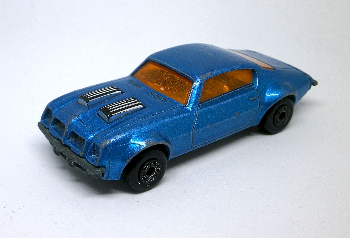 Custom Matchbox Pontiac Fire Bird Crash Car 